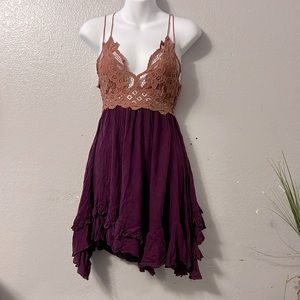 Free people mini dress small